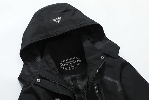 Women's Waterproof Lightweight Raincoat Windproof Windbreaker with Detachable Hood Breathable Outdoor Rain Jacket for Hiking in Saudi Arabia