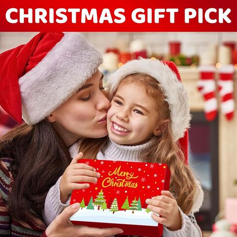 أفكار هدايا لجوارب عيد الميلاد من HAPPYPOP - جوارب طويلة حتى الركبة لعمر 4-6 سنوات، هدايا لجوارب عيد الميلاد للأطفال in Kuwait