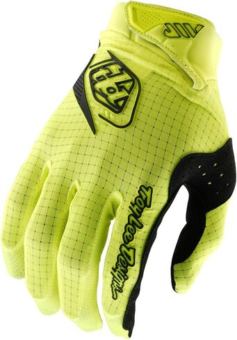 Troy Lee Designs Youth Air Glove (2025) for Motocross MX Off-road, Mono Flo Yellow, Youth X-Large in Saudi Arabia