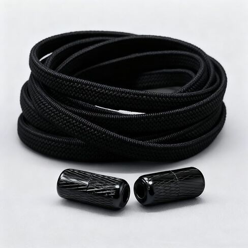 No Tie Shoelaces 2 Pairs Elastic Shoe Laces for Kids & Adults, Ideal for Sneakers, Running Shoes, Boots in Saudi Arabia