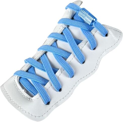 No Tie Shoelaces 2 Pairs Elastic Shoe Laces for Kids & Adults, Ideal for Sneakers, Running Shoes, Boots in Saudi Arabia