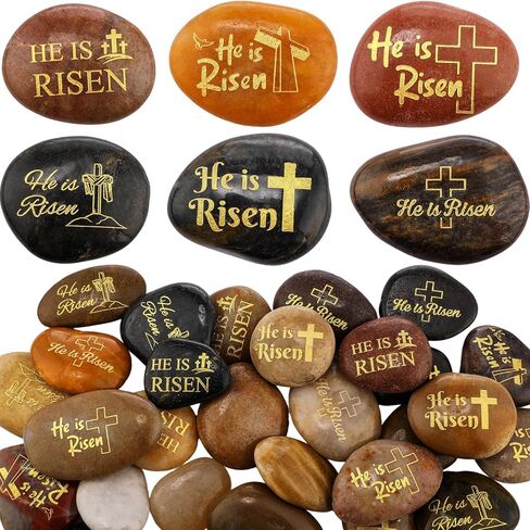 30 Pcs Pet Memorial Stones, Dog Memorial Gifts with Text, Condolence Gifts for Mourning Dogs, Pet Cat Bereavement Stones in Saudi Arabia