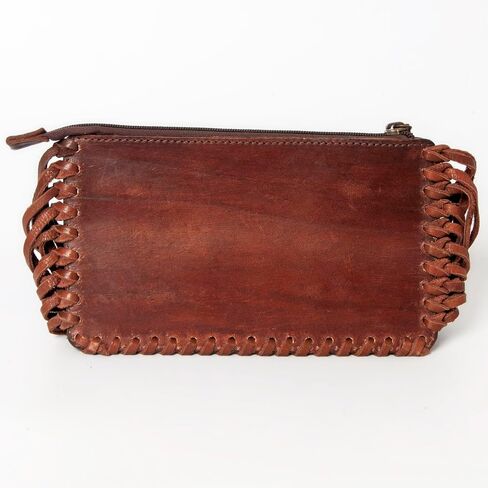 American Darling Wristlet Hand Tooled Genuine Leather Women Bag Western Handbag Purse in Saudi Arabia