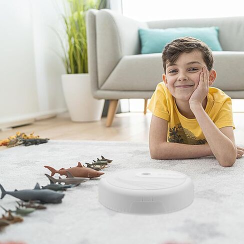 Toyvian Rumba Simulated Sweeping Robot Toy Cleaning Machine Kids Vacuum with Suction Toy Robot Vacuum Cleaner Toddler Robot Vacuum Toy for Kids Infant Toy Kid Baby Cosplay in Saudi Arabia