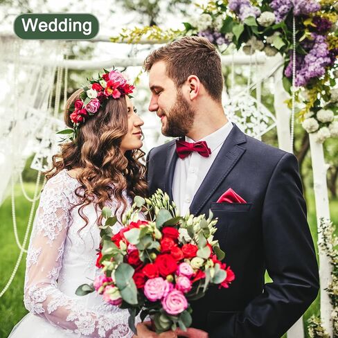 YOKIVE 4 Pcs Metal Dream Catcher Rings, Round Floral Wreath, Handmade and Decoration, Great for DIY Home Wedding Christmas (Silver Tone, 6"/8"/10"/12") in Saudi Arabia