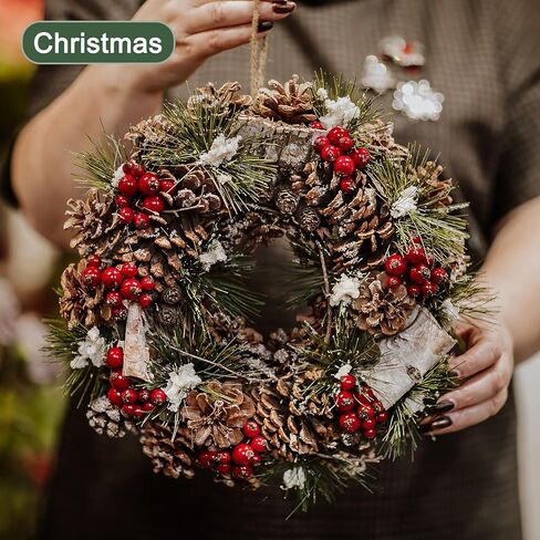 YOKIVE 4 Pcs Metal Dream Catcher Rings, Round Floral Wreath, Handmade and Decoration, Great for DIY Home Wedding Christmas (Silver Tone, 6"/8"/10"/12") in Saudi Arabia