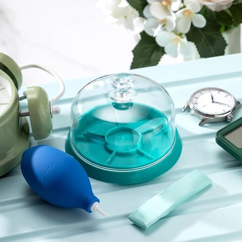 Skylety 3 Set Watch Cleaning Set with Watch Cleaning Putty, Movement Dust Cover, Dust Blaster for Wheel Pivot and Repair Tool for Organize Small Parts, Crafts, Jewelry Fittings in Saudi Arabia