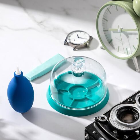 Skylety 3 Set Watch Cleaning Set with Watch Cleaning Putty, Movement Dust Cover, Dust Blaster for Wheel Pivot and Repair Tool for Organize Small Parts, Crafts, Jewelry Fittings in Saudi Arabia