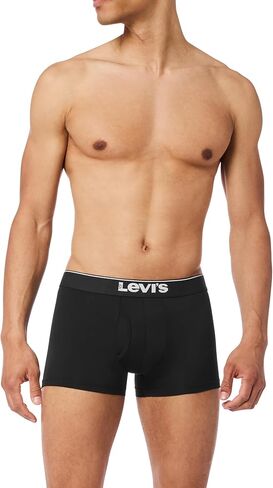 صندوق Levi's الرجالي مكون من 5 قطع من الألياف الدقيقة، ماص للرطوبة، ملمس فائق النعومة، بدون علامات، درزة داخلية 3 بوصات in Saudi Arabia