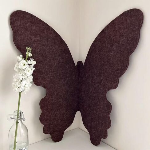 OULIGET Butterfly Cork Boards,3D Foldable Butterfly Wall Collage Kit,Wall Mount Bulletin Display Pin Board for Notes Photos and DIY Wall Decor,With Pushpins in Saudi Arabia