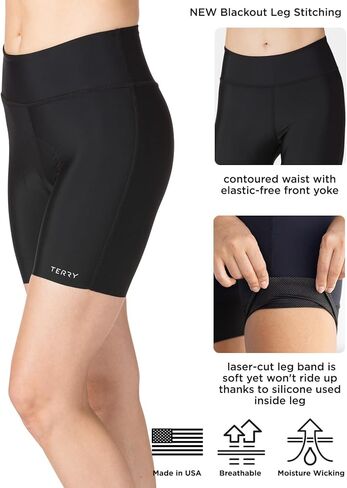Terry Bicycles Chill 5In Short - Women's Black, XL in Saudi Arabia