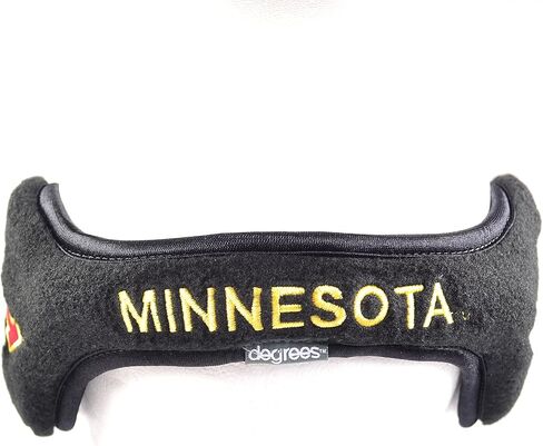 درجة بواسطة 180s NCAA Minnesota Gophers قابلة للطي خلف الرأس من الصوف لتدفئة الأذن في الشتاء، للجنسين، مقاس واحد يناسب الجميع in Saudi Arabia