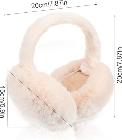 Earmuffs for Women Ear Muffs for Winter Faux Fur Warm Earmuffs in Saudi Arabia