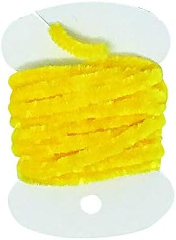 Flash and Tinsel Chenille Fly Tying Materials - Fly Tying Thread for Tying Flies - Fly Fishing Accessories Great for Your Fly Fishing Kit - Many Colors to Choose from - (1 Yard) in Saudi Arabia