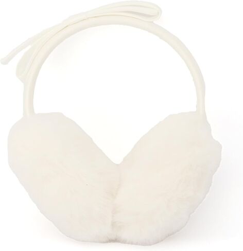 Kate Spade Women's Shoelace Bow Earmuffs, Stylish Winter Fashion Accessory, Ideal for Cold Weather in Saudi Arabia