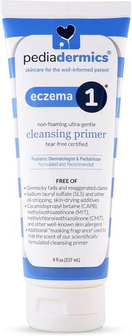 Eczema 3 Ceramide-Rich Skin Barrier Repair Eczema Cream for Kids, Moisturizing, Free of Parabens, Petroleum, Fragrances & Dyes (6 fl oz) in Kuwait