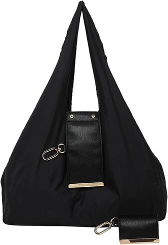 Keychain Tote Bag,Large Capacity Lightweight Foldable Waterproof Key Chain Shopping Bag with Key Ring,Mini Bag for Daily Use in Saudi Arabia