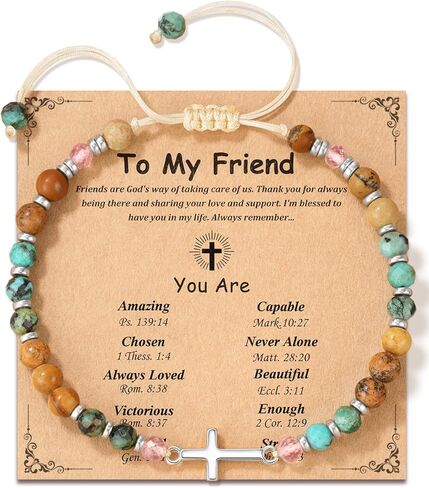 Inspirational Cross Bracelets for Girl Perfect Gifts for Daughter, Niece, Granddaughter, Nurse, and Friends, A Reminder of Strength, Faith, and Love in Saudi Arabia