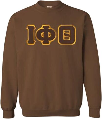 يوتا فاي ثيتا بحروف Crewneck in Kuwait