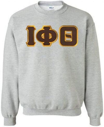Iota Phi Theta Lettered Crewneck in Saudi Arabia