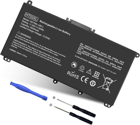 62Wh M5Y1K Laptop Battery Replacement for for Dell Inspiron 14 15 17 5000 3000 Series 5559 5558 3551 3451 3558 i3558 3567 5755 5756 5458 5759 5758 5759 WKRJ2 HD4J0 GXVJ3 07G07 6YFVW K185W in Kuwait