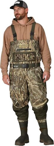 FROGG TOGGS Men's Grand Refuge 3.0 Bootfoot Hunting Wader with removable Insulation Liner - HUSKY in Saudi Arabia