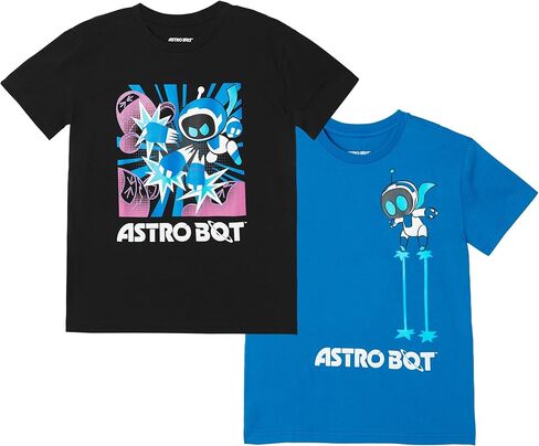 PlayStation Astro Bot 2 Pack T-Shirts Toddler to Big Kid Sizes (2T - 18-20) in Saudi Arabia