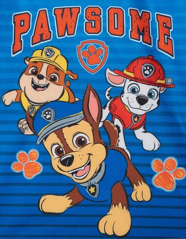 Paw Patrol Rash Guard and Swim Trunks Outfit Set UPF 50+ Toddler to Little Kid Sizes (2T - 7) in Saudi Arabia