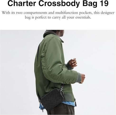Charter Crossbody 19 in Signature in Saudi Arabia