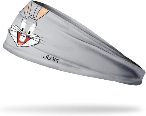 عصابة رأس JUNK Brands Big Bang Lite Looney Tunes - ماصة للرطوبة، نسيج عالي الأداء، غير قابل للانزلاق، عصابة رأس رياضية للرجال والنساء - مقاس واحد in Kuwait