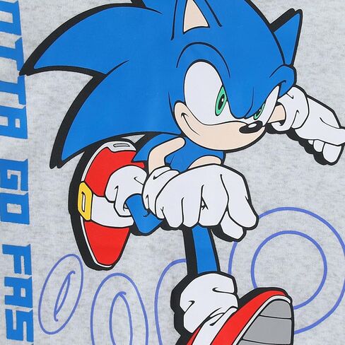 قميص بولو للرجبي بأكمام طويلة للأولاد من SEGA Sonic The Hedgehog للأطفال الكبار in Saudi Arabia