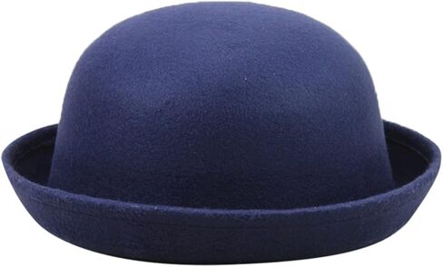 Bowler Fedora Hat with Rolled Brim 1920S Classic Outdoor Hats for Man Woman in Saudi Arabia
