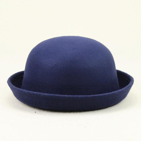 Bowler Fedora Hat with Rolled Brim 1920S Classic Outdoor Hats for Man Woman in Saudi Arabia