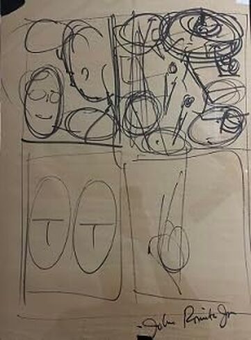 Artist John Romita Jr. Marvel Comics Spiderman Authentic Autograph with Certificate of Authenticity in Saudi Arabia