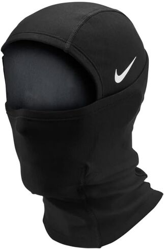 Nike Pro Therma FIT Hyperwarm Hood Balaclava Youth Football Black in Saudi Arabia