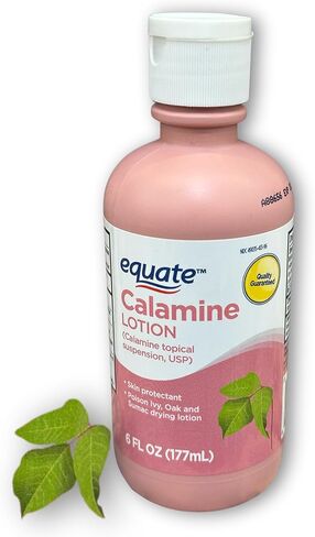 لوشن الكالامين - تركيبة مهدئة للبشرة للحكة والطفح الجلدي، 6 أونصة سائلة (عبوة من قطعة واحدة) in Kuwait