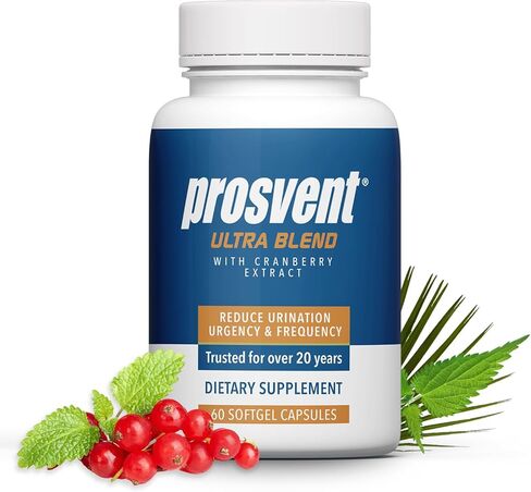 Advanced Prostate Support Ultra - Natural Supplement with Saw Palmetto, Pygeum, Lycopene, Stinging Nettle, Beta Sitosterol, Cranberry and More to Ease Urinary Frequency & Urgency (60 Count) in Saudi Arabia