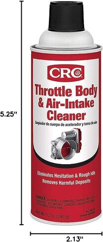 CRC 05078 Throttle Body and Air-Intake Cleaner - 12 Wt Oz. in Saudi Arabia