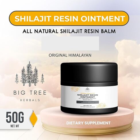 Shilajit Resin with Fulvic Acid & Trace Minerals, Pure Shilajit with 85+ Humic Acid Supplement Gel, Support Metabolism, Enhanced Energy & Immune System - 100 Servings / 60g per Serving 1.67oz, Black in Saudi Arabia
