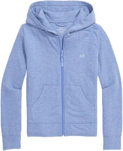 سترة بغطاء رأس للفتيات من Vineyard Vines Shimmer Dreamcloth بسحاب كامل in Kuwait