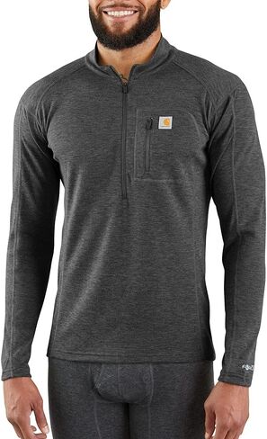 قميص Carhartt الرجالي ذو الوزن الثقيل ذو الطبقة الأساسية المحبوكة ذات الرقبة الدائرية والجيب in Saudi Arabia