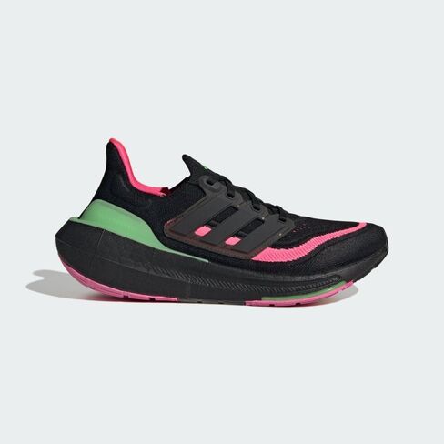 Adidas Ultraboost Light - Women's (IF2416, Black/Pink) in Saudi Arabia