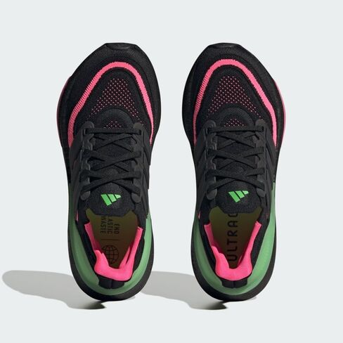 Adidas Ultraboost Light - Women's (IF2416, Black/Pink) in Saudi Arabia