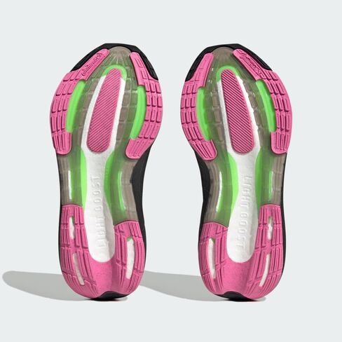 Adidas Ultraboost Light - Women's (IF2416, Black/Pink) in Saudi Arabia