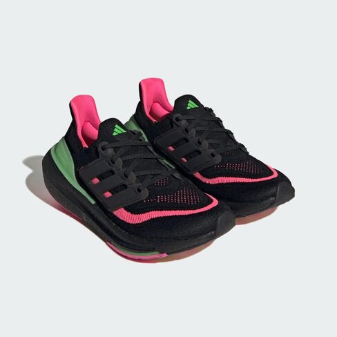 Adidas Ultraboost Light - Women's (IF2416, Black/Pink) in Saudi Arabia