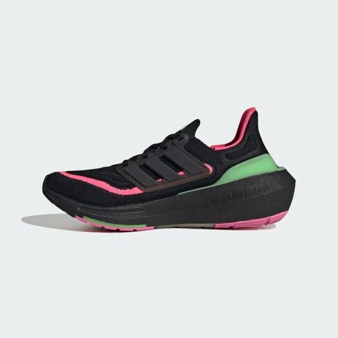 Adidas Ultraboost Light - Women's (IF2416, Black/Pink) in Saudi Arabia