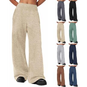 Girls Oversized Wide Leg Sweatpants Drawstring Kids Baggy Cozy Straight Leg Track Pants Casual Plain Pockets Joggers in Saudi Arabia