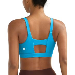 حمالة صدر رياضية للنساء من RUNNING GIRL، دعم عالي، حمالات صدر رياضية عالية التأثير مع وسادات مخيطة in Saudi Arabia