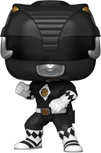 Funko Pop! Movies: Mighty Morphin Power Rangers: The Movie - Black Ranger - Power Rangers Movie - Collectable Vinyl Figure - Gift Idea - Official Merchandise - Toys for Kids & Adults - Movies Fans in Saudi Arabia