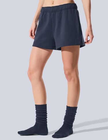 MEIVSO Women Sweat Cotton Short with Drawstring Lounge Workout Shorts with Pockets in Saudi Arabia